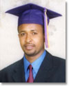 Photo: Meet Yonis, one of our Fall 2006 scholarship winners.